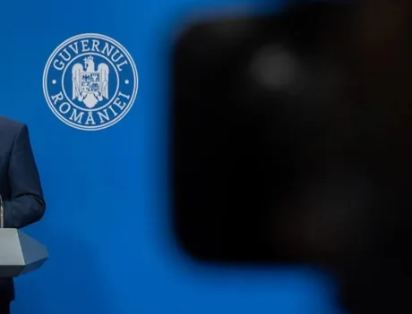 Anunț despre programul de sprijin pentru companiile mari din România.