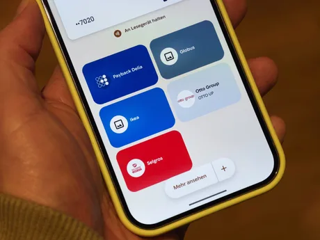 Interfața Google Wallet cu permise și opțiuni de partajare a datelor.