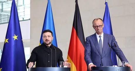 Friedrich Merz discută despre statutul Ucrainei în UE alături de liderul ucrainean.