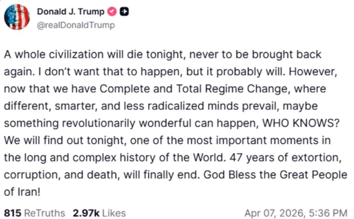 Donald Trump avertizează Iranul cu un mesaj dur înainte de termenul-limită.