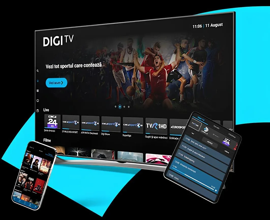 Noua grilă DIGI 2026 oferă canale variate și opțiuni de streaming atractive.