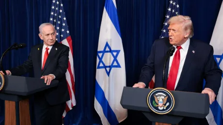 Discuții între Netanyahu și Trump despre Iran și impactul sancțiunilor petroliere.