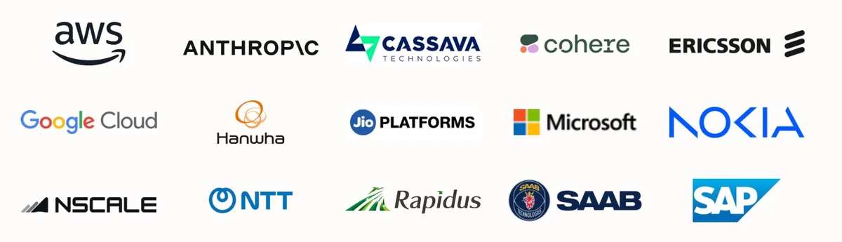 Logo-urile companiilor fondatoare ale Trusted Tech Alliance