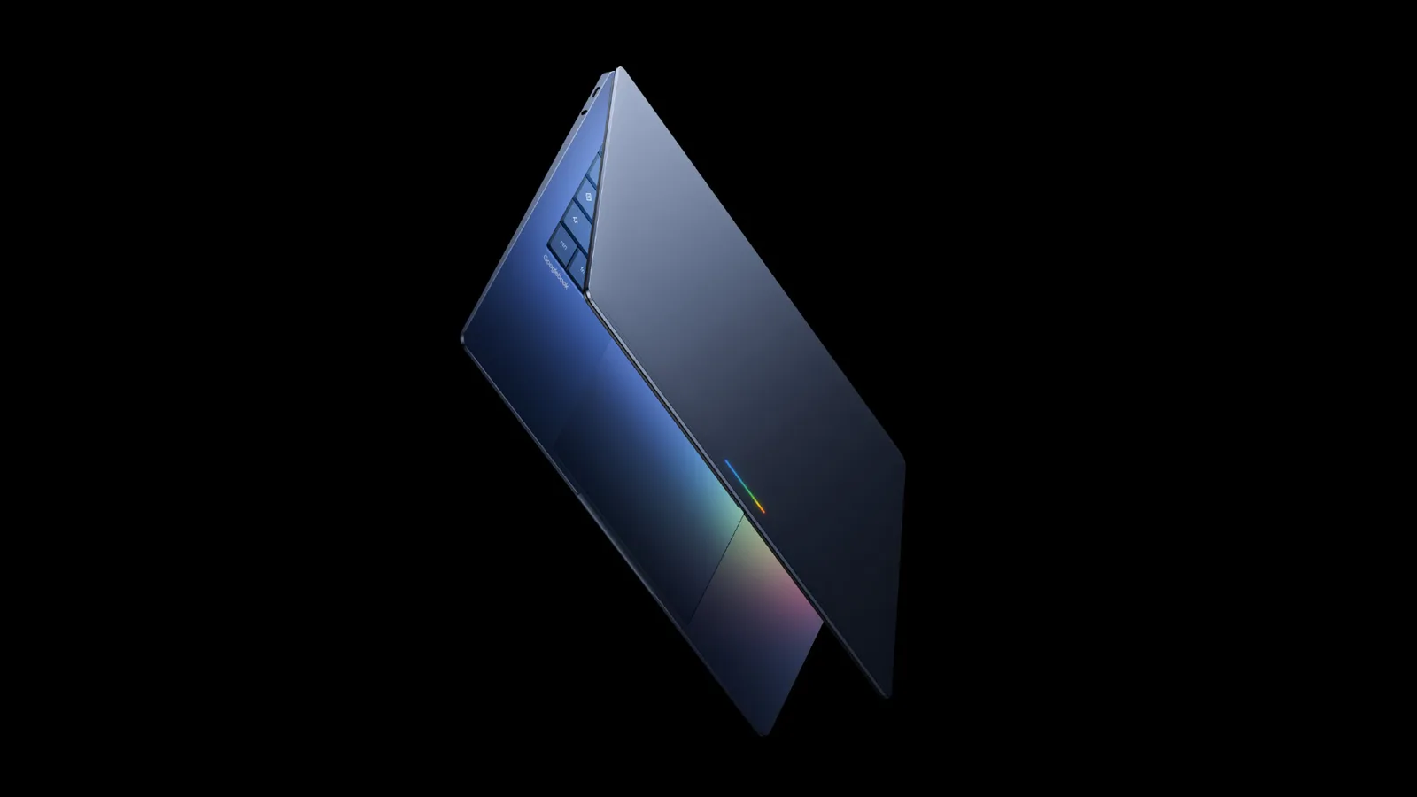 Laptop Googlebook cu design modern și elegant, lansat de Google.