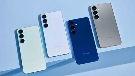 Modele de telefoane Galaxy cu design modern și culori variate