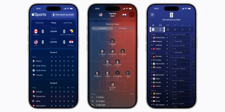 Aplicația Apple Sports oferă actualizări pentru Cupa Mondială 2026 în peste 170 de țări.
