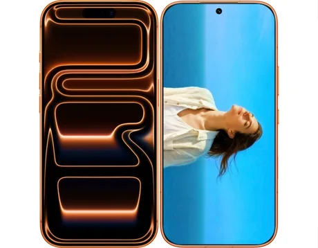 Smartphone cu ecran OLED aproape fără margini și specificații avansate.