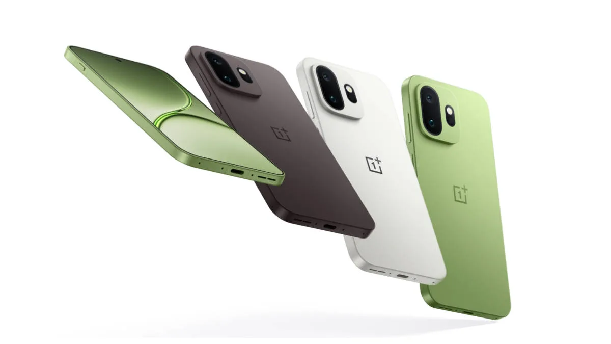 Designul compact al OnePlus 15T cu ecran AMOLED.