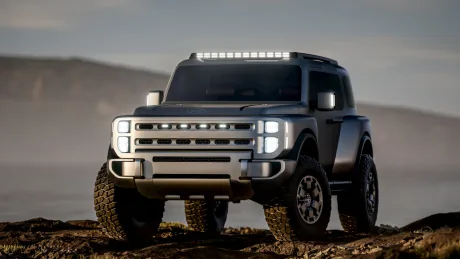Concept de pickup electric Hyundai cu design robust și caracteristici off-road.