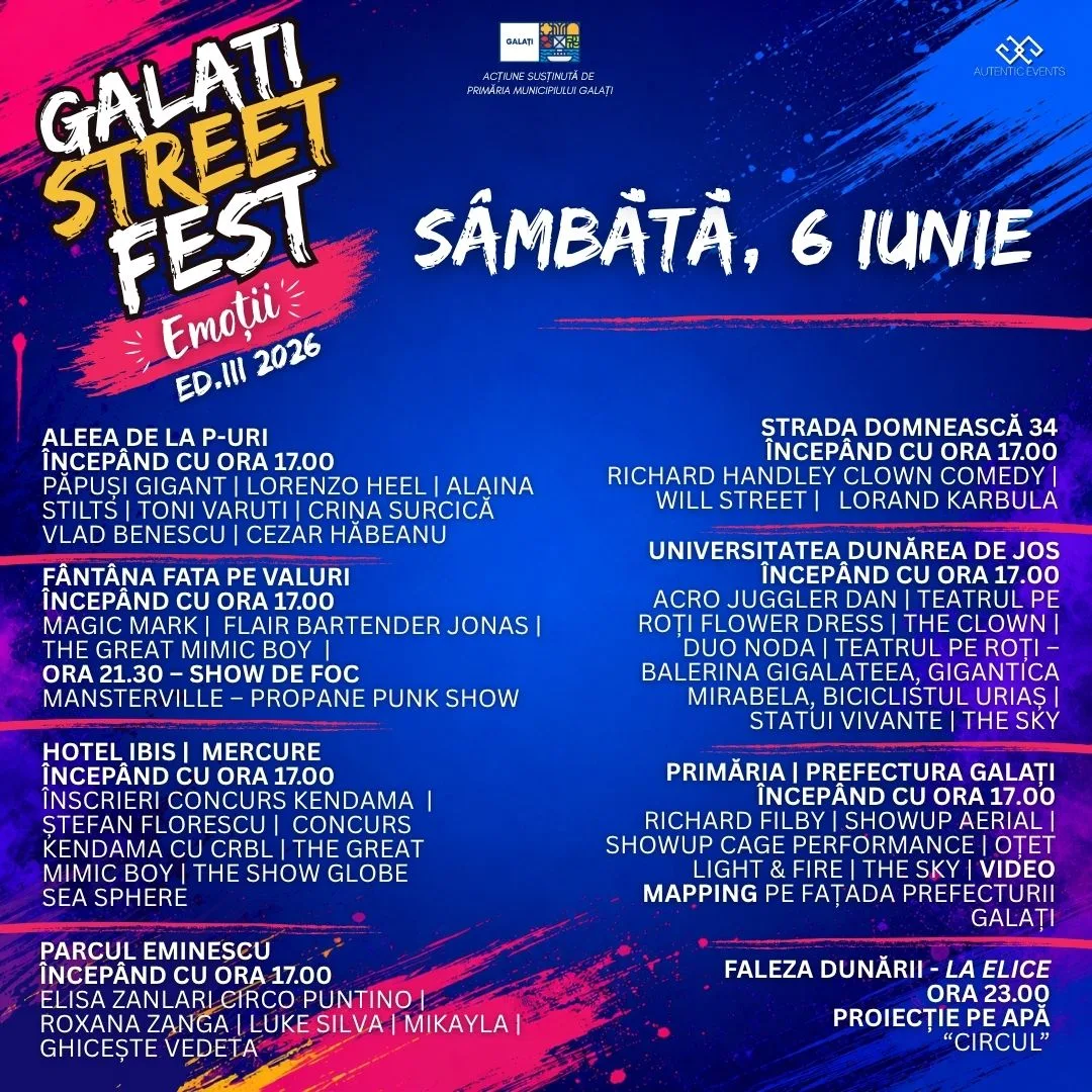 Detalii despre activitățile din prima zi a festivalului.