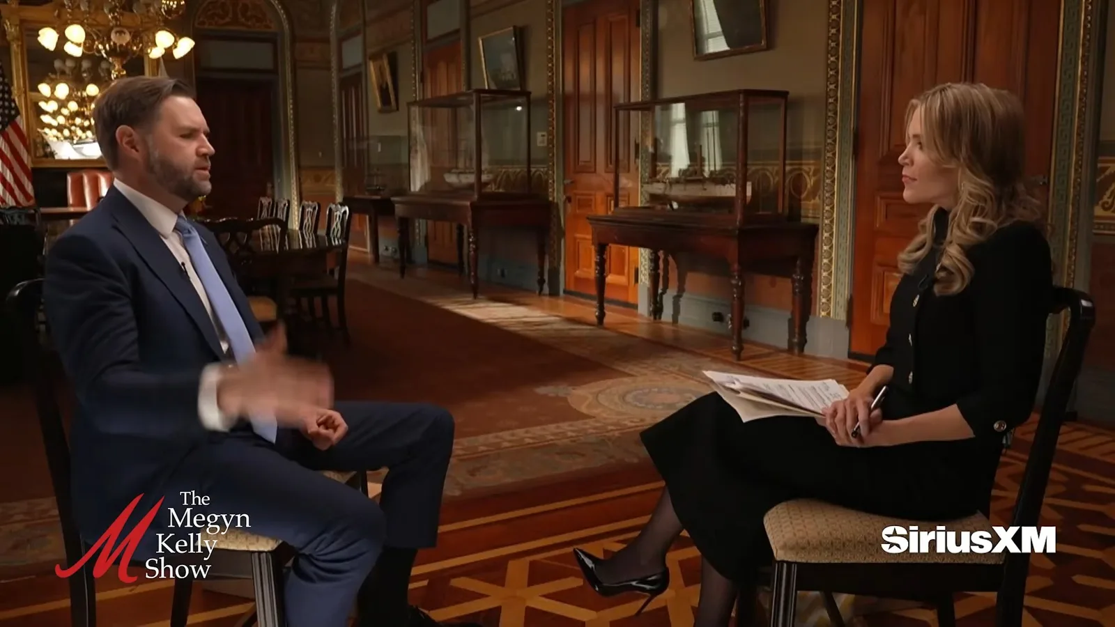 JD Vance discută despre importanța Groenlandei în apărarea antirachetă a SUA.