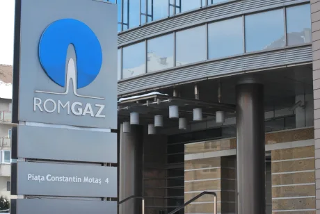 Sediul Romgaz, un important furnizor de gaze naturale din România.