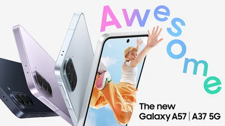 Noile modele Galaxy A57 5G și A37 5G disponibile în România