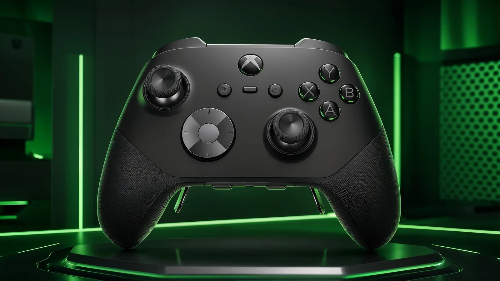 Controler Xbox Elite cu design modern și butoane noi pentru gaming.