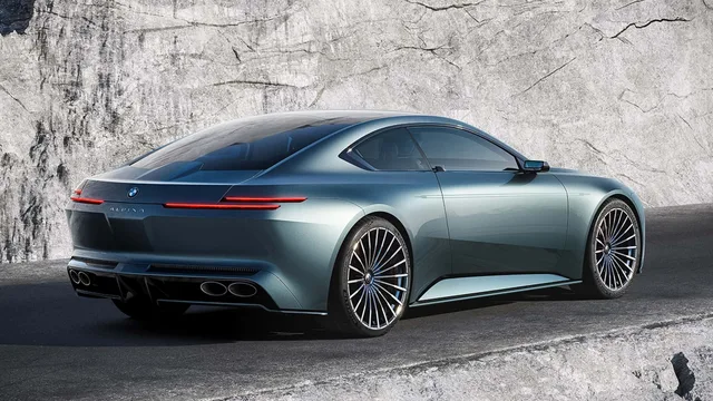 BMW prezintă conceptul Vision Alpina, un coupe de 5,20 metri cu motor V8 - Indiciu despre repoziționarea Alpina ca marcă high