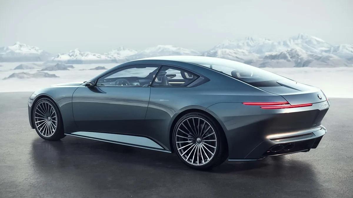 Conceptul Vision BMW Alpina, un coupé elegant și modern.