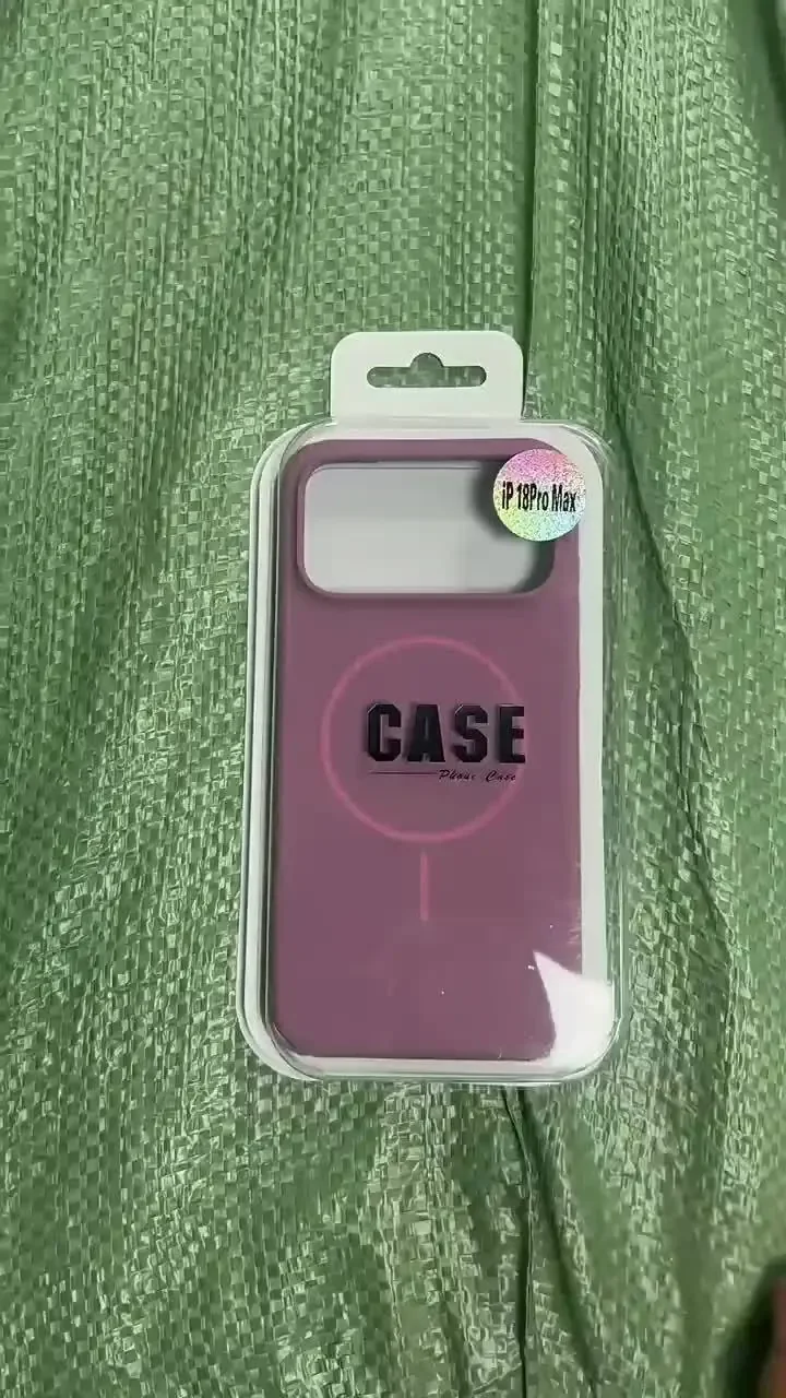 Carcasă pentru iPhone 18 Pro într-o nuanță de mov deschis.