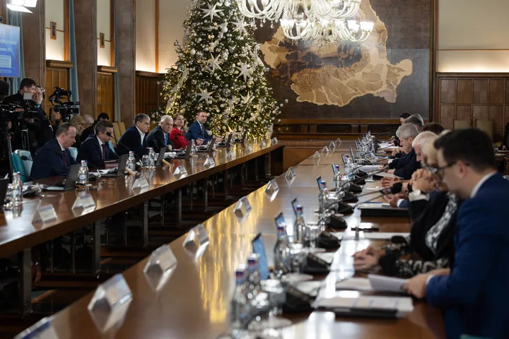 Oana Țoiu la o întâlnire oficială, discutând despre securitate.