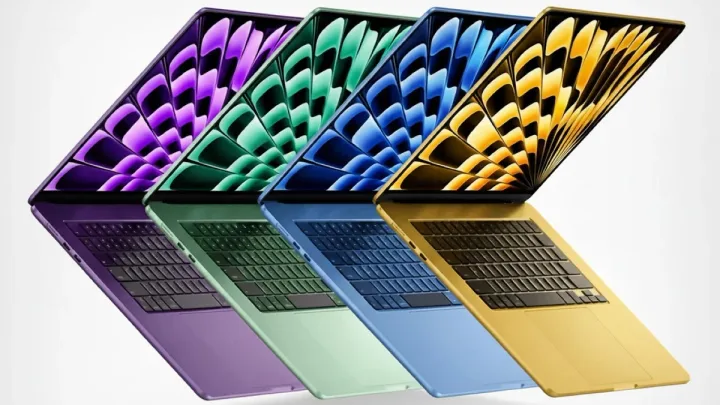 MacBook cu cip de iPhone, disponibil în culori variate și la preț accesibil.