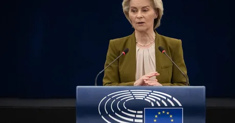 Ursula von der Leyen discută despre creșterea veniturilor UE din taxe.