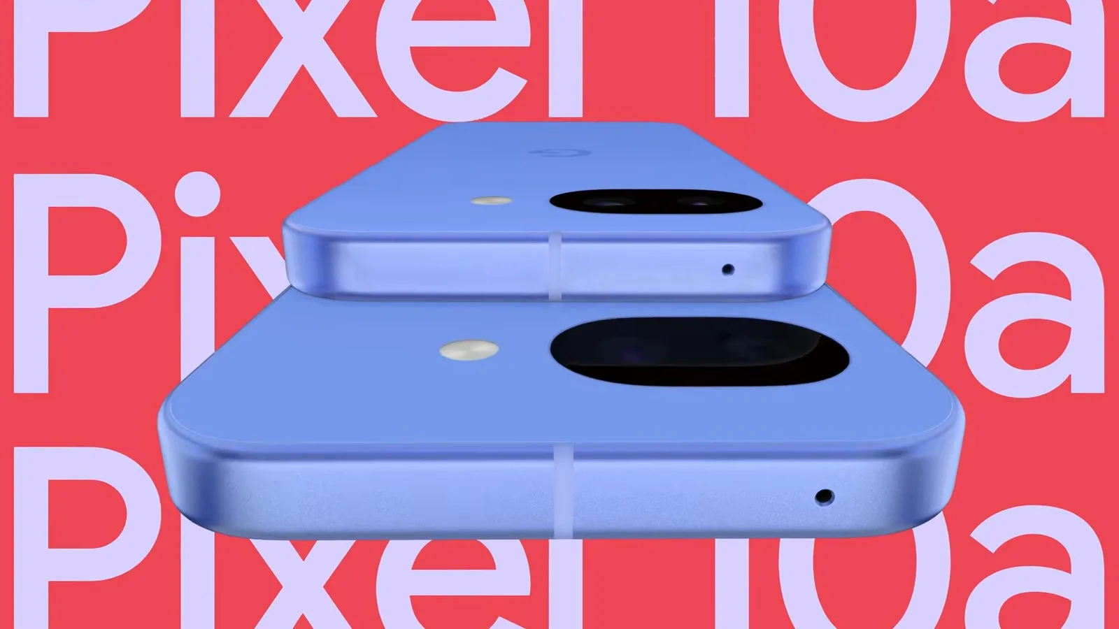 Noua nuanță de albastru deschis a modelului Pixel 10A.