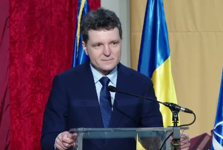 Nicușor Dan discută despre colaborarea militară cu SUA și Marea Britanie.