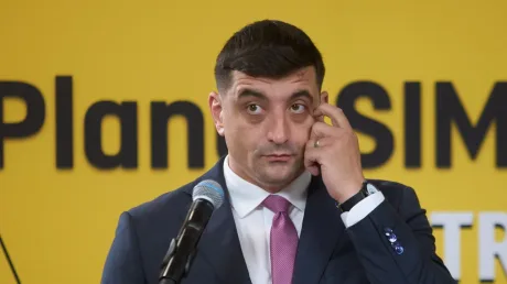 George Simion exprimă critici față de autorități după incidentul cu drona la Galați.