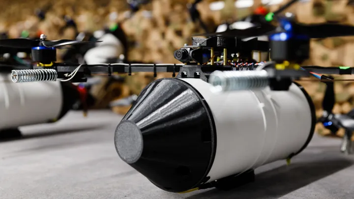 Fabrica de drone FPV în construcție pentru armata Israelului.