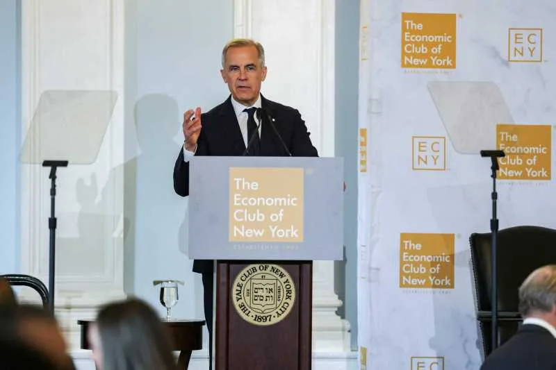 Mark Carney discută despre importanța comerțului dintre Canada și SUA.