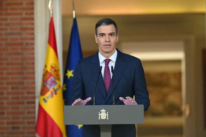 Pedro Sánchez discută despre cooperarea internațională și dreptul internațional.