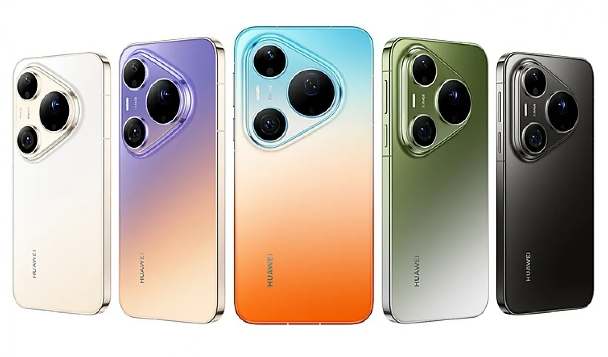 Modelele Huawei Pura 90 Pro Max în diverse culori atractive.