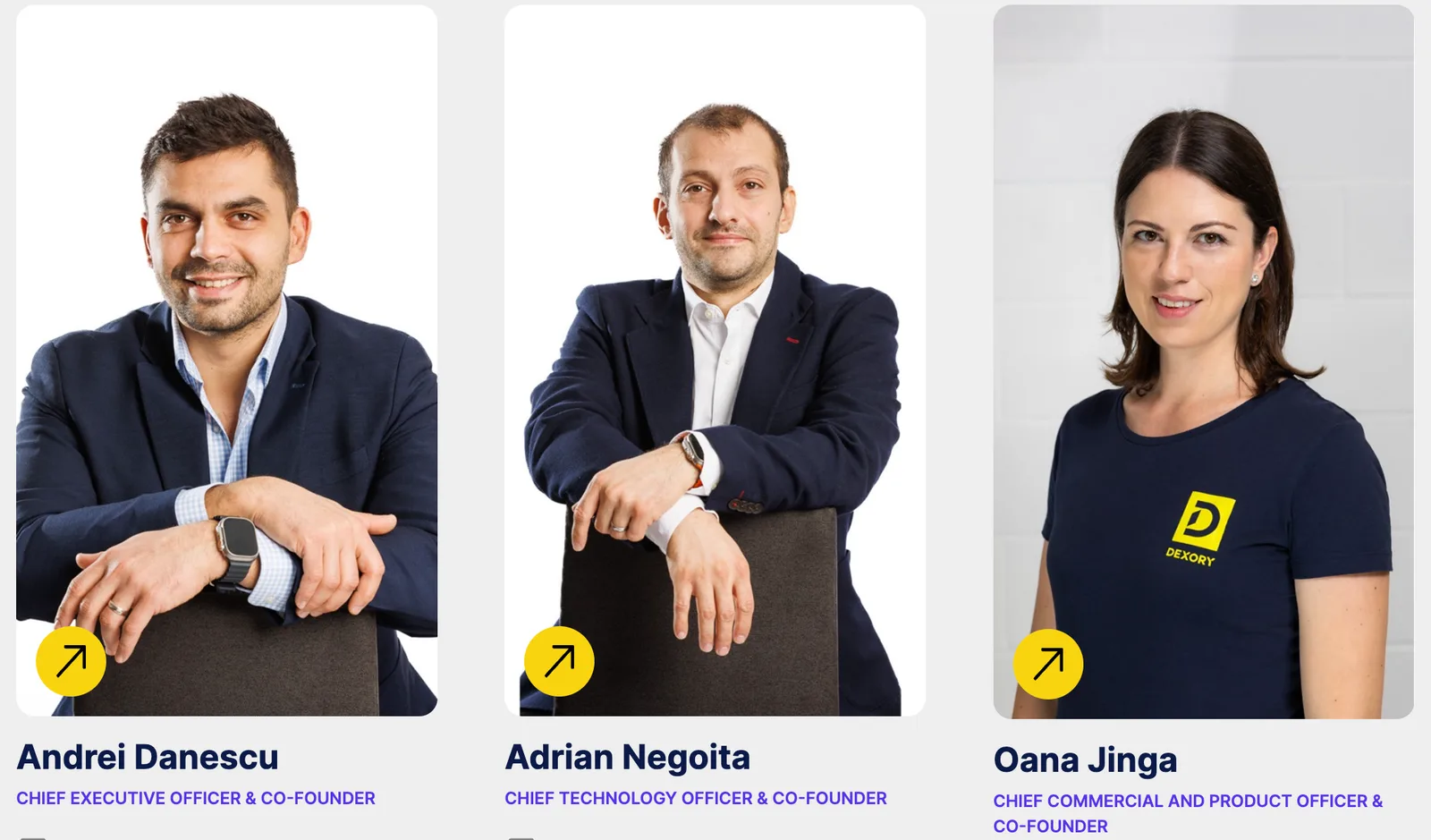 Antreprenorii români care conduc Dexory, inovând în logistică și tehnologie.