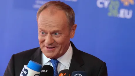 Donald Tusk discută despre influența Rusiei în politica europeană.