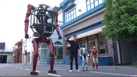 Robotul GD01, un vehicul civil de mari dimensiuni, pregătit pentru producția în masă.