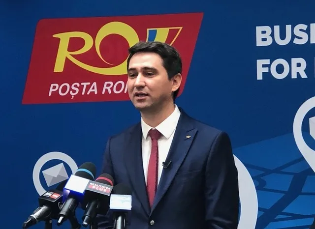 Valentin Ștefan anunță noi servicii financiare la Poșta Română.