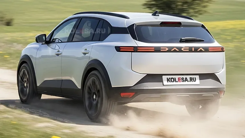 Un break Dacia cu design modern, garda la sol ridicată și caracter practic.