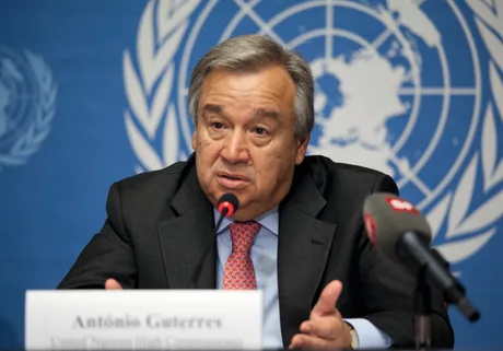 Antonio Guterres discută despre reconstrucția Fâșiei Gaza și cooperarea internațională.