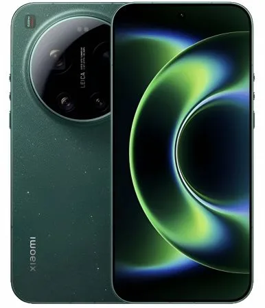 Xiaomi 17 Ultra în nuanță verde, cu cameră Leica.