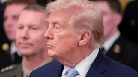 Donald Trump discutând despre politica națională privind inteligența artificială.