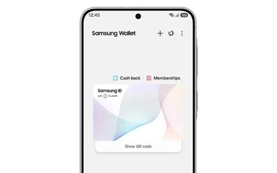 Interfața aplicației Samsung Wallet cu opțiuni de gestionare a documentelor electronice.