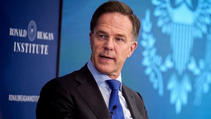 Mark Rutte discutând despre colaborarea pentru securitatea euro-atlantică.