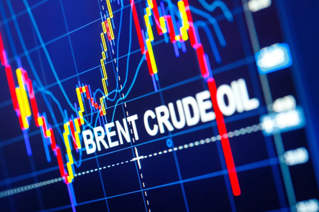 Graficele de preț pentru petrolul Brent și tendințele pieței energetice.