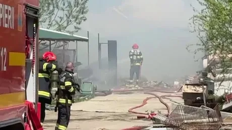 Incendiu devastator la o menajerie neautorizată din Suceava.
