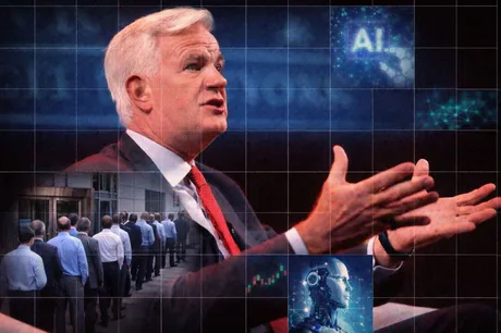 Jay Collins discută despre provocările inteligenței artificiale pentru capitalism.