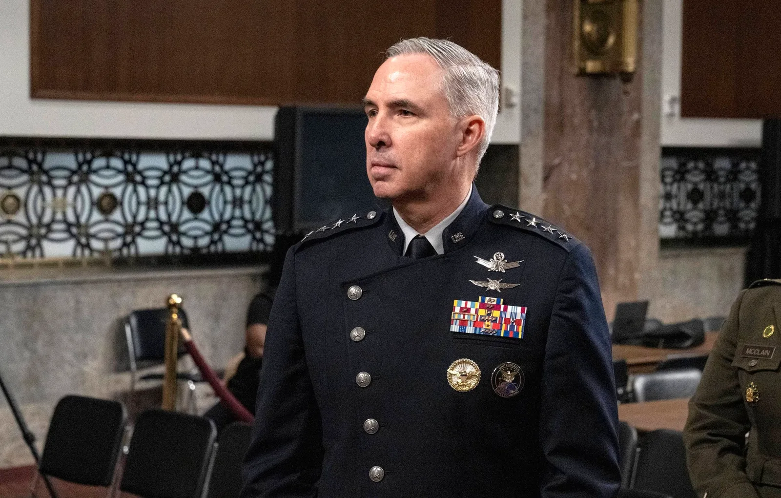 Generalul Stephen Whiting discută despre amenințările la adresa sateliților.