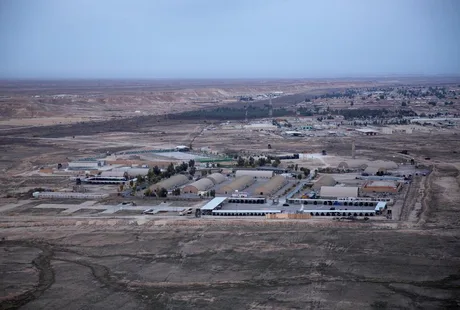 Baza aeriană Ali Al Salem din Kuweit, afectată de atacul iranian.