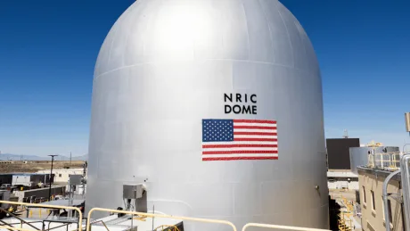 Instalația DOME din Idaho pentru testarea microreactoarelor nucleare.