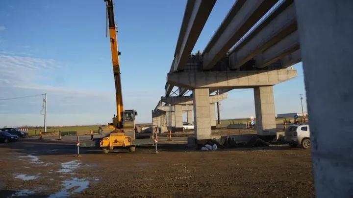 Vestigii romane descoperite pe șantierul Centurii de Vest din Timișoara.