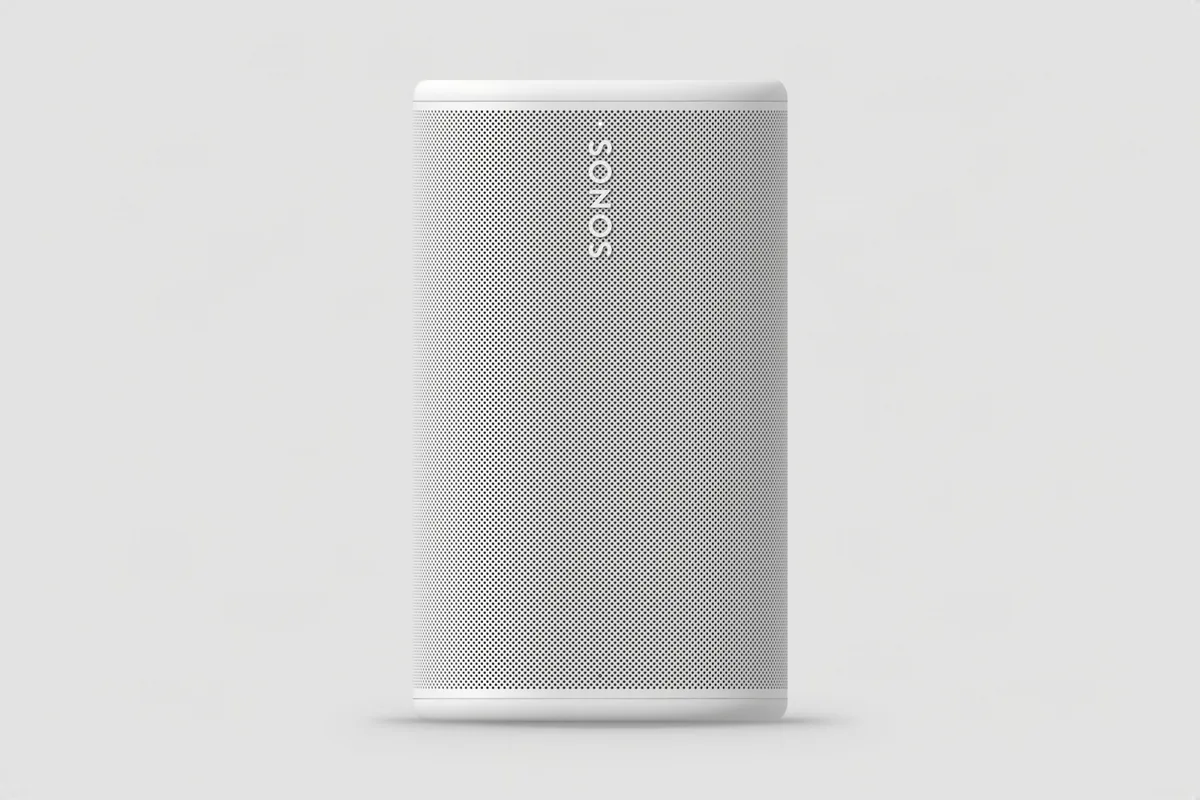 Boxa Sonos Play, design modern și compact.