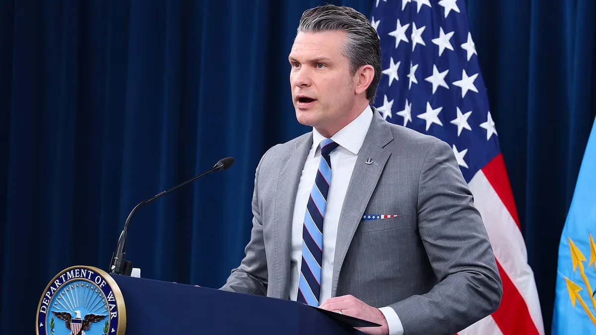 Pete Hegseth discută despre securitatea Strâmtorii Hormuz și implicarea Europei.